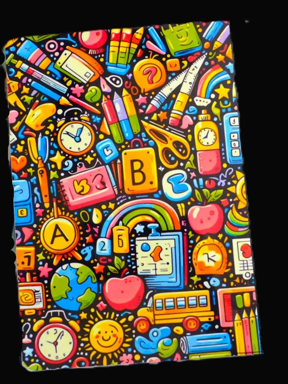 Custom Composition Book & Mini Notebook, Handmade, school, supplies, first day